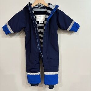 Vintage Hanna Andersson "Winterware" Blue Snowsuit - One-Piece - Size 90 3t